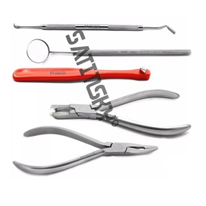 Cassette de esterilización grande, juego de alambre de arco de ortodoncia, base de grado alemán de Instrumentos dentales, instrumentos Premium de alta calidad - Product Image 2