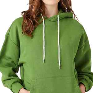 Best Quality Winter Long Baggy Style Women Oversized <b>Hoodie</b> Comfortable Casual Streetwear Customized Logo Printing 100% Cotton - Product Image 2