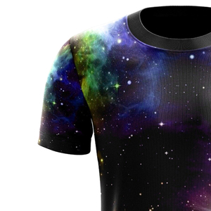 T-shirts de fitness à manches courtes en coton et fibre de bambou pour hommes, différents modèles de vêtements d'extérieur, tricotés - Product Image 6