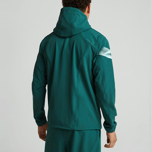 Conjunto Deportivo Personalizado de Alta Calidad con Elasticidad en 4 Direcciones para Hombre, Chaqueta y Pantalones Transpirables para Correr con Logotipo Reflectante - Product Image 2