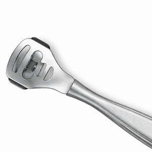 Râpe à pieds professionnelle en acier inoxydable de qualité supérieure, double face, avec poignée ergonomique, durable, pour éliminer les callosités - Product Image 3