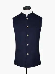 Gilet pakistanais pour homme de haute qualité, tailles personnalisées, vente en gros de gilets pakistanais, gilet de dernière génération - Product Image 6
