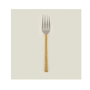 Tenedor de latón Cuchara Mango martillado Acero espejado Producto exigente personalizado para fiesta Tamaño personalizado Tenedor de latón Cuchara - Product Image 1