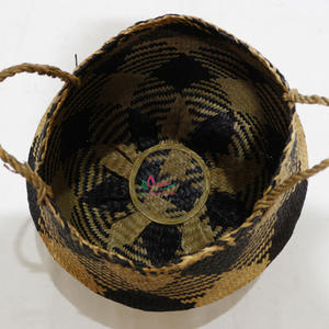 Artex Dong Thap Factory Handmade Palm Leaf <b>Wicker</b> <b>Storage</b> <b>Basket</b> Decorative <b>Storage</b> Box for Home Organization Use - Product Image 3