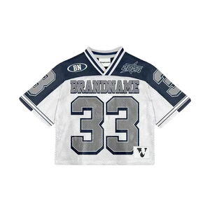 Camiseta de fútbol negra de equipo Retro con logotipo personalizado para hombre, camisetas de fútbol de club de poliéster de nuevo diseño Unisex para adultos - Product Image 1