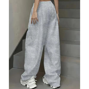 Sudadera de Invierno para Mujer, Personalizada con Logotipo, Talla Grande, Felpa Gruesa, 100% Algodón, Lavado con Blanqueador, Cintura Alta, Cierre con Cordón, Estampado Puff, Plana - Product Image 2