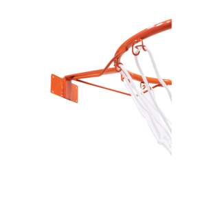 Anneau de basket-ball emblématique Stag Hangtime avec filet accessoire - Product Image 3