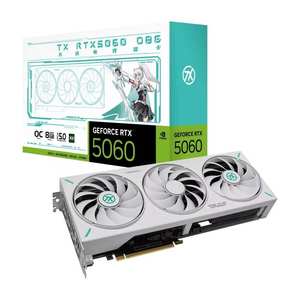 A S U S T X Ge Force R T X 5060 8GB OC GDDR7 DLSS4 Tarjetas de video para juegos Triple Fan Cooler GPU para juegos de escritorio - Product Image 1