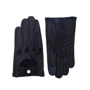 Nouvelle utilisation en plein air doigt complet léger respirant en cuir véritable gants de conduite unisexe toutes saisons en gros - Product Image 1