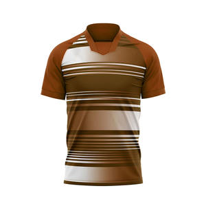 Camiseta de fútbol de poliéster sublimada personalizada, ropa deportiva sostenible superior con impresión de nombre y número para el club de fútbol de Francia. - Product Image 1