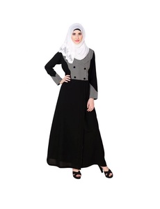Abrigo estilo Abaya islámico modesto abrigo moderno Casual Dubai última colección vestido musulmán ropa islámica Venta caliente - Product Image 4