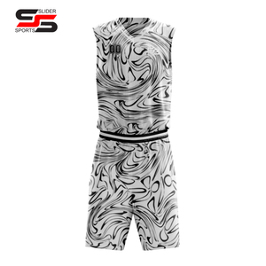 Uniforme de basket-ball unisexe, dernier maillot de basket-ball de haute qualité, personnalisé, sublimé, respirant, léger, séchage rapide - Product Image 4