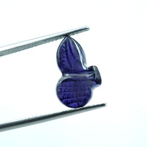 อัญมณีแกะสลัก iolite ธรรมชาติ - Product Image 3