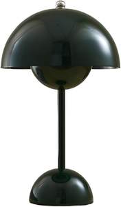 Lampe de table LED à commande tactile réglable, alimentée par piles, avec veilleuse, portable pour la décoration de la chambre à coucher et du salon - Product Image 5