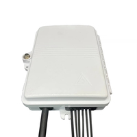 Boîtier de terminaison à fibre optique mini format IP65 CTO FDB 2/4/6 cœurs, pour extérieur/intérieur, fixation murale/poteau