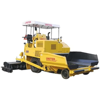 Pavé d'asphalte compact Uniter UWP3A de 4,5 mètres, prix direct usine, moteur Cummins, pour applications de construction