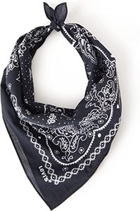Custom Organic Cotton 100% Square Head <b>Bandana</b> Scarf Digital Fashion handmade Women <b>Men</b> Baby Wholesale Scarves - Product Image 6