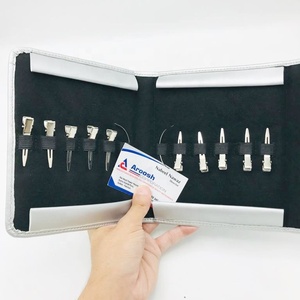 Kit d'outils professionnels d'extension de cheveux en acier inoxydable comprenant des aiguilles de coupe vente en gros - Product Image 5