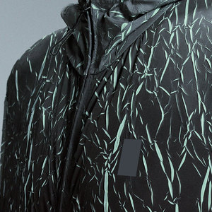 Chaqueta cortavientos Softshell personalizable para mujer, resistente al viento, duradera, tiras reflectantes, OEM/ODM disponible - Product Image 4