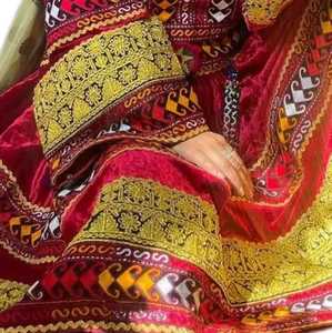 Nouvelle arrivée Robes brodées de style afghan pour femmes Prix de gros Robe afghane à manches longues à vendre - Product Image 4