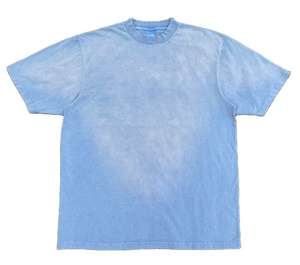 Venta al por mayor de calidad superior Stonewashed T-Shirts 260 Gsm Jersey Full Sun Faded diseño de gran tamaño de talla grande para el verano - Product Image 1