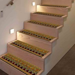 Tapis jaune imprimé - Tapis d'appoint moderne 3D, tapis de sol - Product Image 3