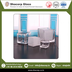 Premium Quality Popular Design Decorative Square Glass Votive Available at Lowest Price - Product Image 2