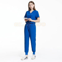 Meilleures ventes Uniforme de gommage médical pour hôpital Matériau durable Uniforme de gommage médical grande taille
