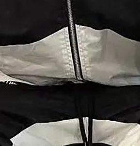 Chaqueta de nailon con cremallera y solapa con logotipo personalizado OEM para hombre, Top y pantalones de chándal acampanados, conjuntos de dos piezas, chándal cortavientos, conjunto de pantalones para correr - Product Image 5