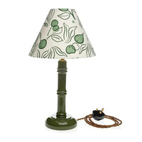 Nouveau produit Lampe de table LED Décoration intérieure Base de lampe en laque Conception OEM Emballage personnalisé Chambre à coucher méditerranéenne Artisanat HNH Vietnam