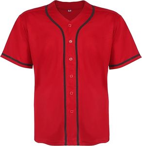 Vêtements d'équipe de sport à la mode Maillot personnalisé de qualité supérieure, tenue de performance évacuant l'humidité pour l'entraînement et le style de vie de baseball et softball - Product Image 3