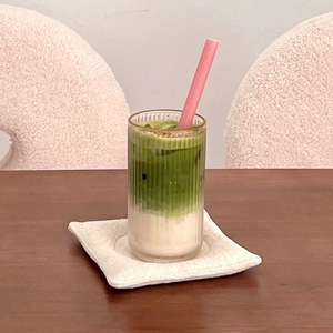 หลอดดูดข้าวแบบยั่งยืนหลอดดูดเครื่องดื่มสีชมพูแป้งธรรมชาติสำหรับค็อกเทลและเครื่องดื่ม - Product Image 5