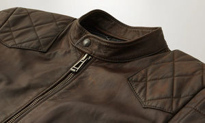 Chaqueta de Cuero Genuino de Piel de Vaca OEM Personalizada, Pura Moda, Mejor Precio, Hecha en Pakistán, Oferta al por Mayor para Hombres 2026 - Product Image 5