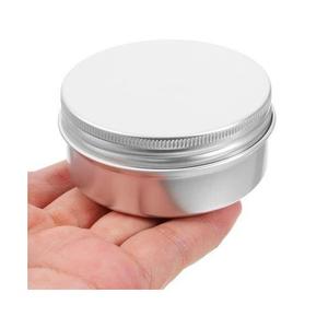 At Factory Price Aluminium Cans Metal <b>Jar</b> Container Round Aluminium Cream <b>Jar</b> - Product Image 3
