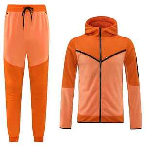 Vente en gros de survêtements à sublimation costume de jogging avec logo personnalisé deux pièces hommes femmes vêtements de sport d'entraînement et de gym décontractés à la mode - Product Image 6
