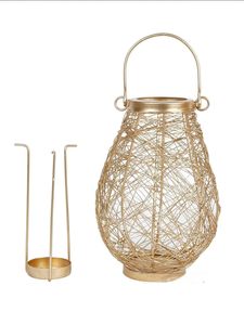 Portavelas de metal y hierro al por mayor, farolillos decorativos para el hogar para la sala de estar para las festividades navideñas - Product Image 4