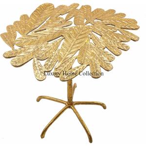 <b>Log</b> Rack Design Handcrafted Metal Center Table Gold Color Finishing Coffee Table Luxurious Design Living Room <b>Decoration</b> Supply - Product Image 4