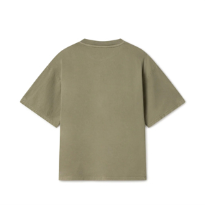 T-shirt unisexe col rond de haute qualité, personnalisable, en maille épaisse polyester-coton, uni, haut de gamme, vierge, avec logo Ringers, pour homme - Product Image 5