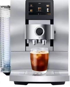 Cafetera Totalmente Automática MERIT Z10 Blanca de Aluminio con Recipiente de Leche de Vidrio - Product Image 1