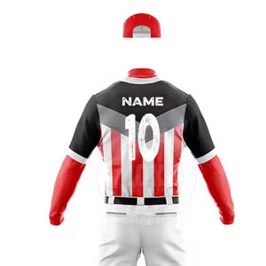 Uniforme de béisbol para hombre, ropa personalizada para jóvenes, uniforme deportivo cómodo para hombre, nuevo diseño liso - Product Image 6