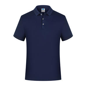 Camiseta Polo de Color Sólido de Mezcla de Algodón de 200 g Personalizada al por Mayor de Fábrica para Hombre - Product Image 2