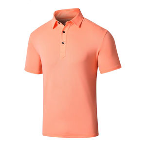 Golf de secado rápido personalizado 100% algodón para polos para hombres polos sólidos con bordado ODM Supply - Product Image 5
