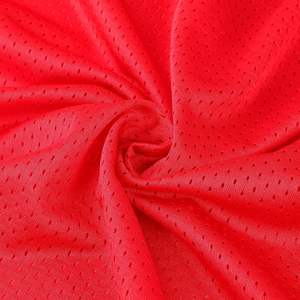 Custom Men's <b>American</b> Football Practice Jersey Red Mesh V Neck Short Sleeve Breathable Anti-Bacterial Lightweight Training Shirt - Product Image 6