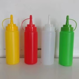 Durable plastic <b>ketchup</b> <b>bottles</b> for storing sauces condiments squeeze <b>bottles</b> food packaging kitchen use wholesale - Product Image 1
