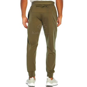 Pantalones de chándal informales de tamaño adulto para hombre al mejor precio, lavado oscuro ligero con patrón recto, servicio OEM a la venta - Product Image 2
