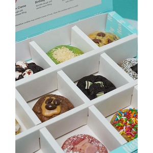 Caja para Galletas Más Vendida con Divisores para Pasteles, Donas, Sushi, Repostería, Caja de Embalaje Personalizada para Galletas y Brownies con Insertos - Product Image 5