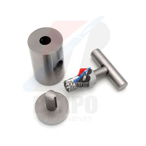 Grand broyeur chirurgical manuel d'acier inoxydable d'implant dentaire d'instrument de moulin d'os - Product Image 3