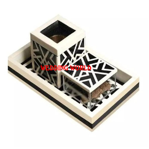 Bakhoor de madera con cubierta acrílica, de alta calidad, hecho a mano, diseño decorativo, elegante soporte de incienso de madera. - Product Image 5
