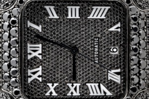 นาฬิกาข้อมือสี่เหลี่ยมขนาด40มม. สีดำสุดหรูสำหรับผู้ชายสไตล์ฮิปฮอปเพชรโมอิสซาไนท์แฟชั่นโบราณ - Product Image 3