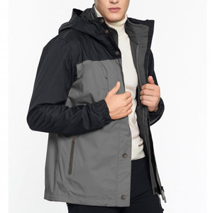 Thick Waterproof Summer Puffer Jacket Natural Ladies <b>Long</b> Sleeve Full Pelt Vintage Hooded Pockets <b>UK</b> - Product Image 4